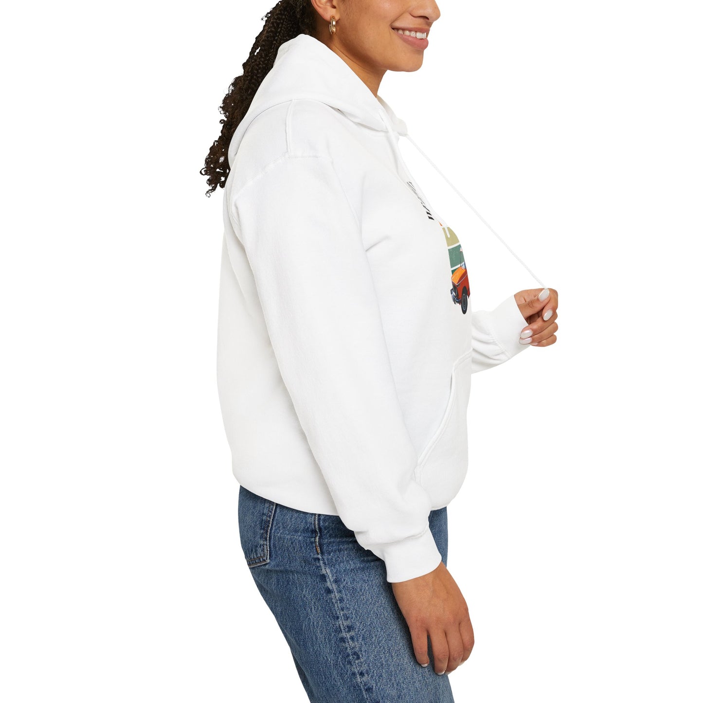 We Live in The Past Customized Unisex Heavy Blend™ Hooded Sweatshirt