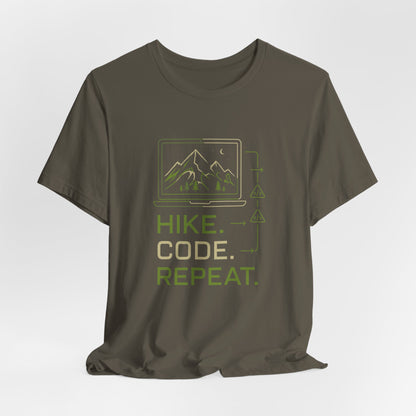 Hike Code Repeat T-Shirt