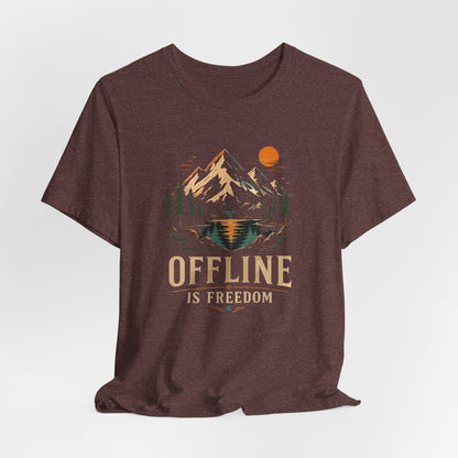 Offline Is Free T-Shirt