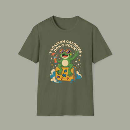 Vacation Calories Don't Count Customized Unisex Jersey Short Sleeve Tee