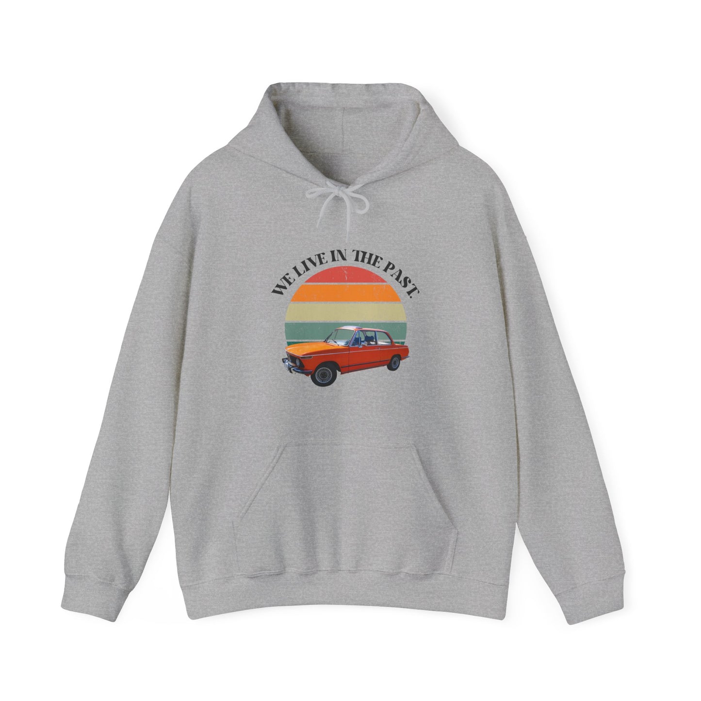 We Live in The Past Customized Unisex Heavy Blend™ Hooded Sweatshirt