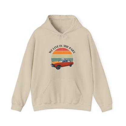 We Live in The Past Customized Unisex Heavy Blend™ Hooded Sweatshirt