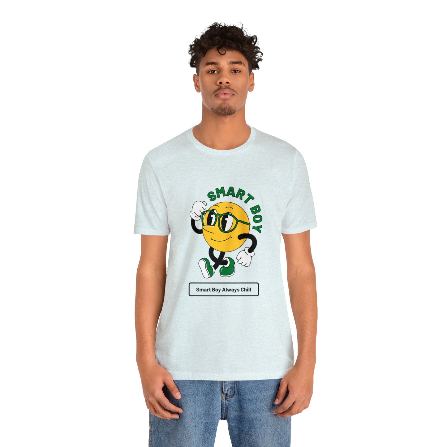 Smart Boy Always Chill Customized Unisex Jersey Short Sleeve Tee