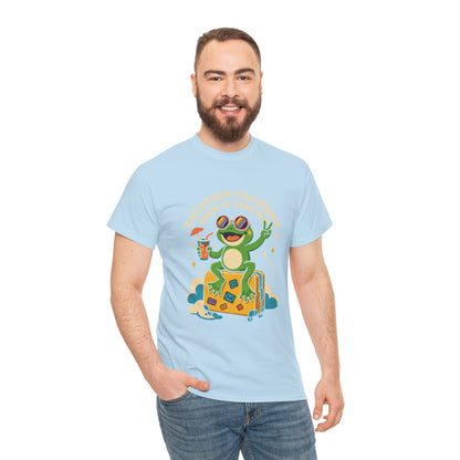 Christmas Chickens Holiday T‑Shirt — Festive Farmyard Birds in Santa Hats