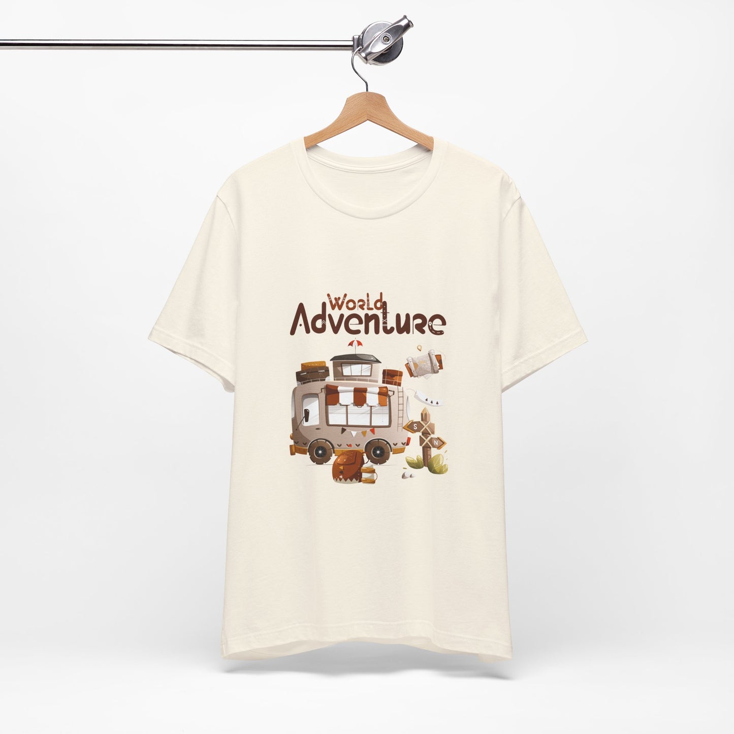 World Adventure Customized Unisex Jersey Short Sleeve Tee