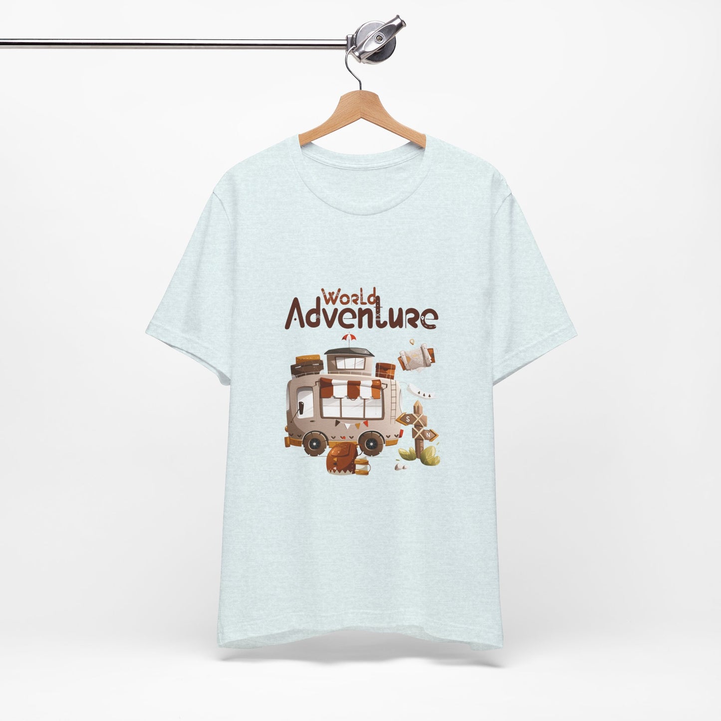 World Adventure Customized Unisex Jersey Short Sleeve Tee