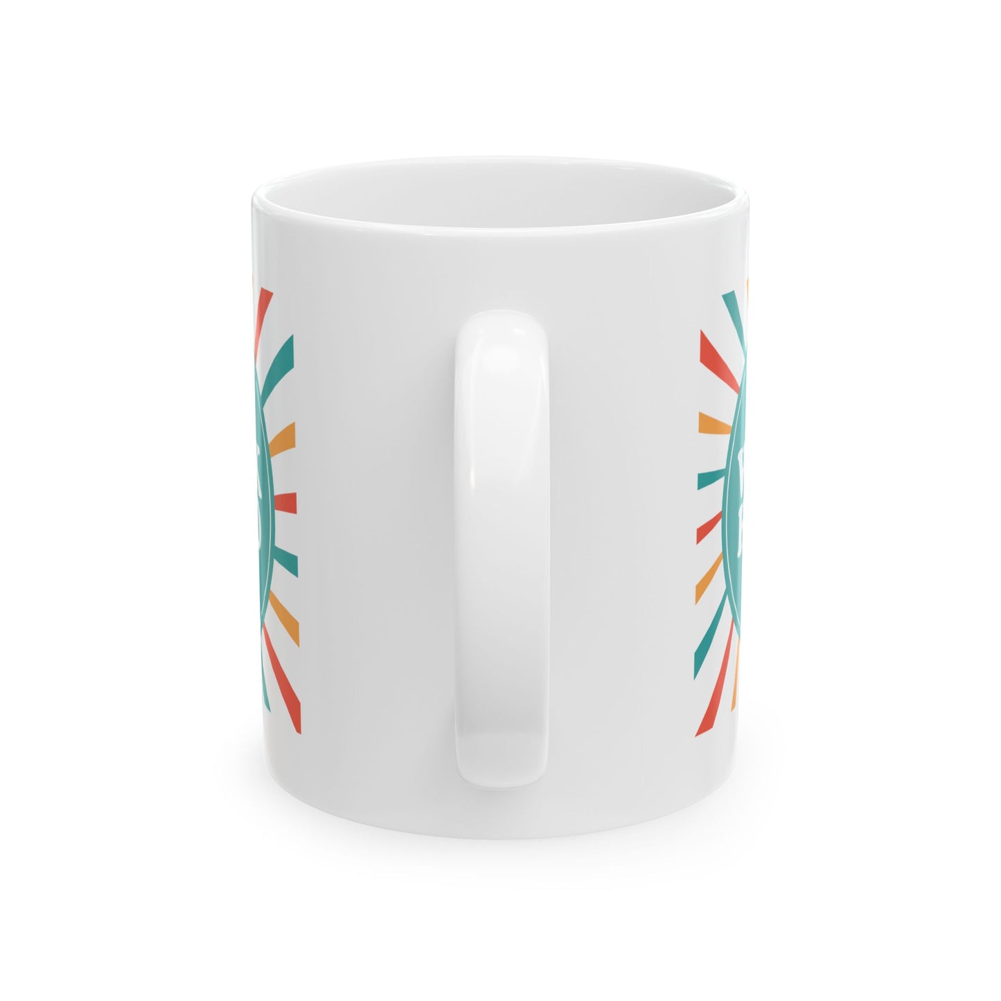 Work Hard Customized Ceramic Mug 11oz