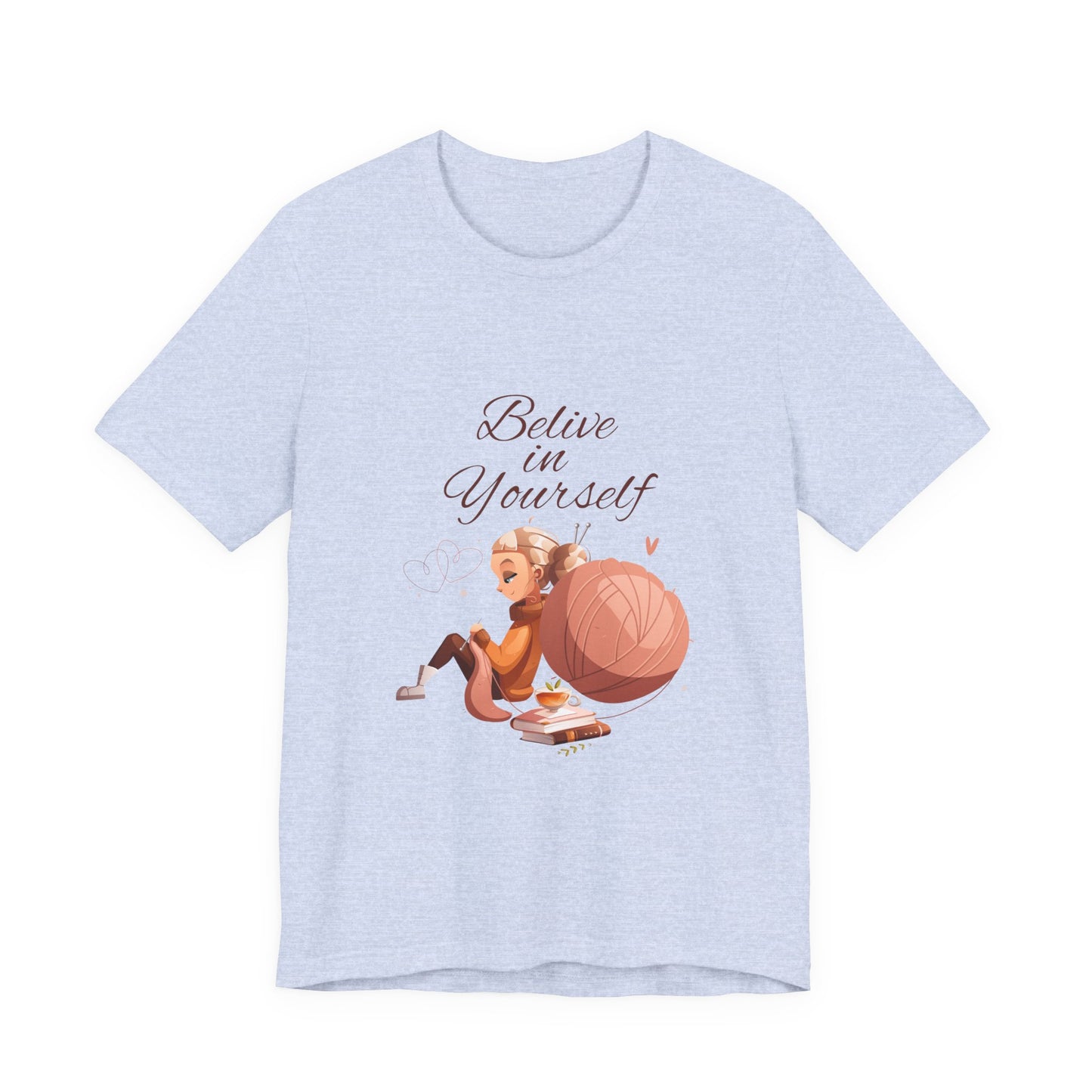 Believe in Yourself Customized Unisex Jersey Short Sleeve Tee