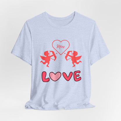 The Symbol of Love Customized Unisex Jersey Short Sleeve Tee