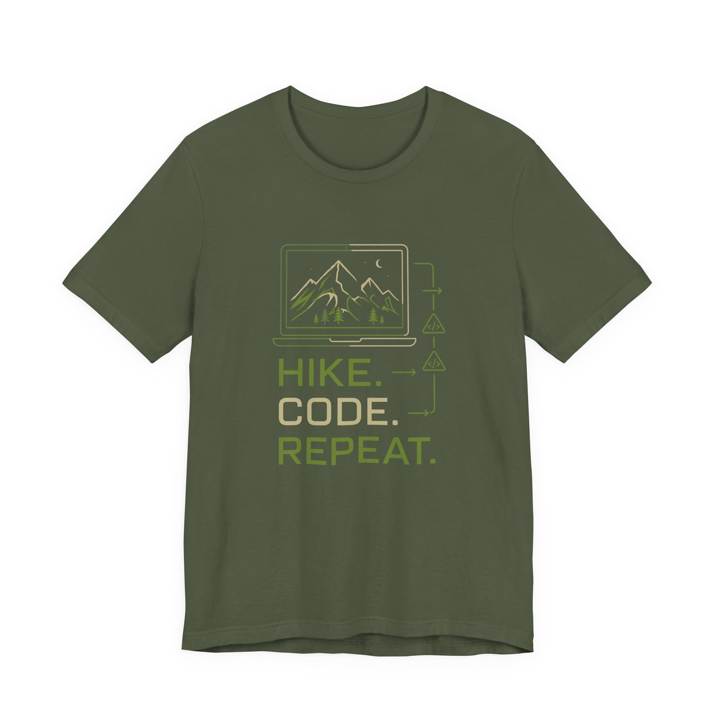 Hike Code Repeat T-Shirt
