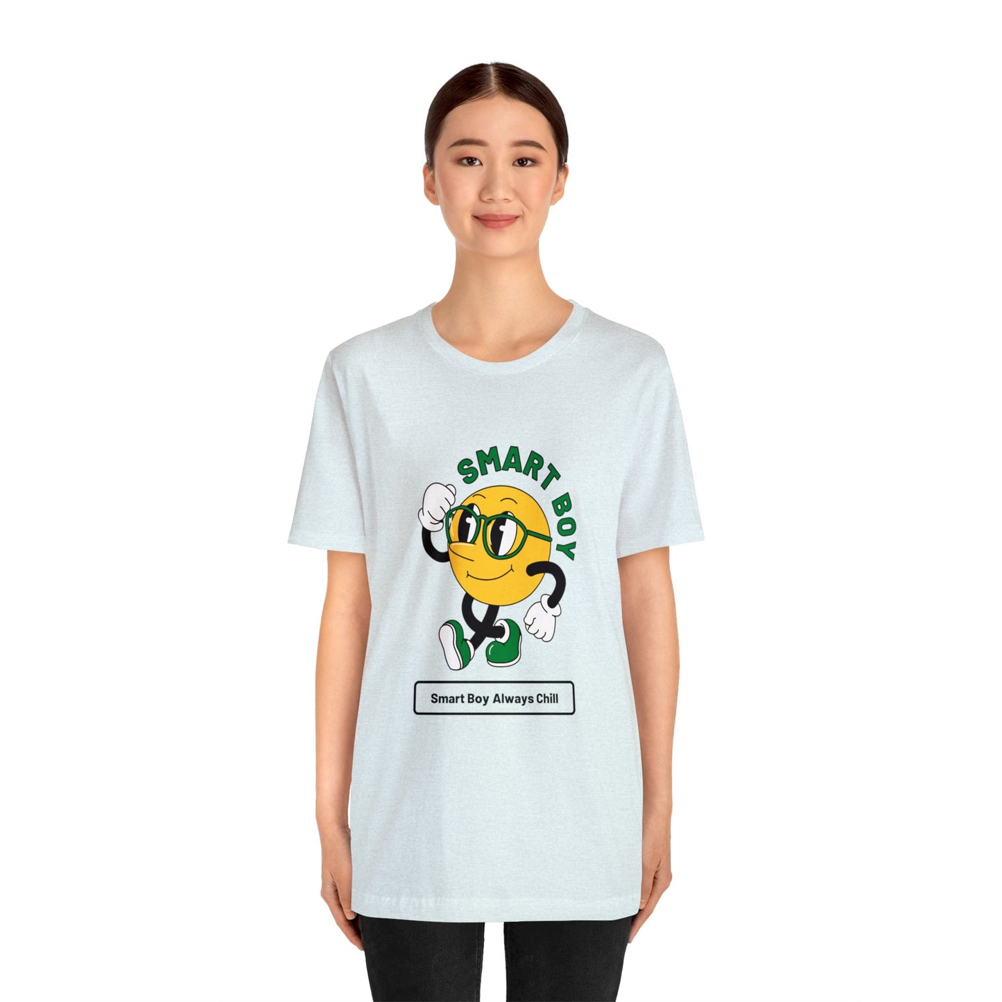 Smart Boy Always Chill Customized Unisex Jersey Short Sleeve Tee