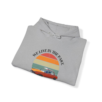 We Live in The Past Customized Unisex Heavy Blend™ Hooded Sweatshirt