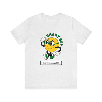 Smart Boy Always Chill Customized Unisex Jersey Short Sleeve Tee