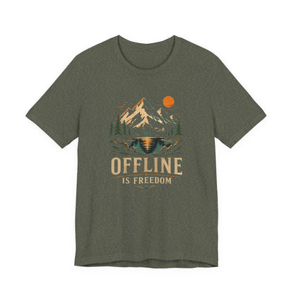 Offline Is Free T-Shirt