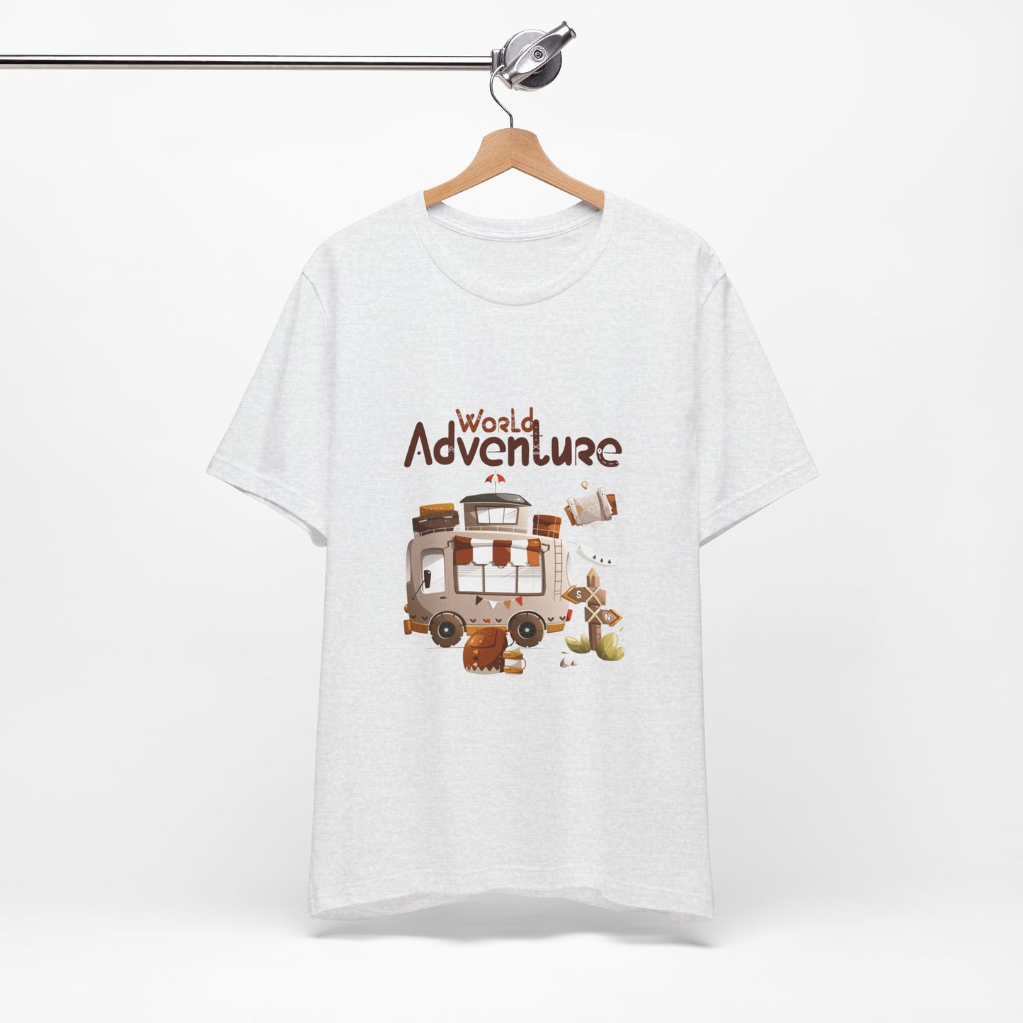 World Adventure Customized Unisex Jersey Short Sleeve Tee