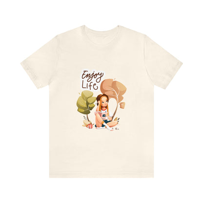 Enjoy Life Customized Unisex Jersey Short Sleeve Tee
