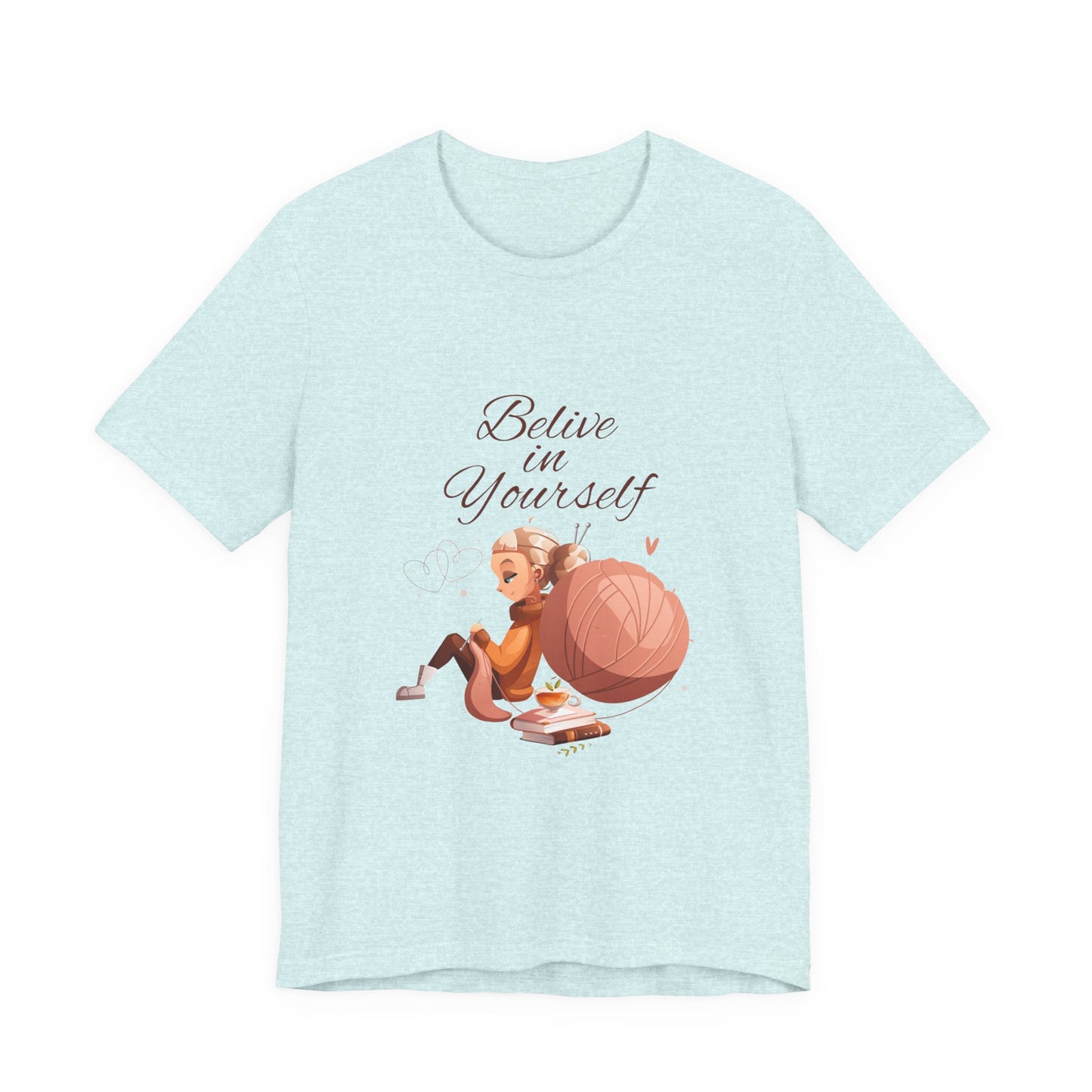Believe in Yourself Customized Unisex Jersey Short Sleeve Tee