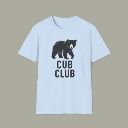 Cub Club T-Shirt — Cute Bear Cub Graphic Tee for Kids & Parents