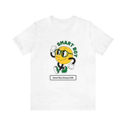 Smart Boy Always Chill Customized Unisex Jersey Short Sleeve Tee