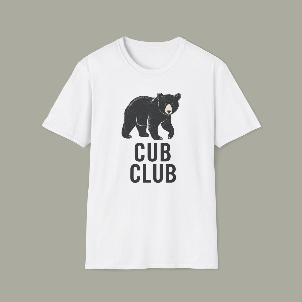 Cub Club T-Shirt — Cute Bear Cub Graphic Tee for Kids & Parents