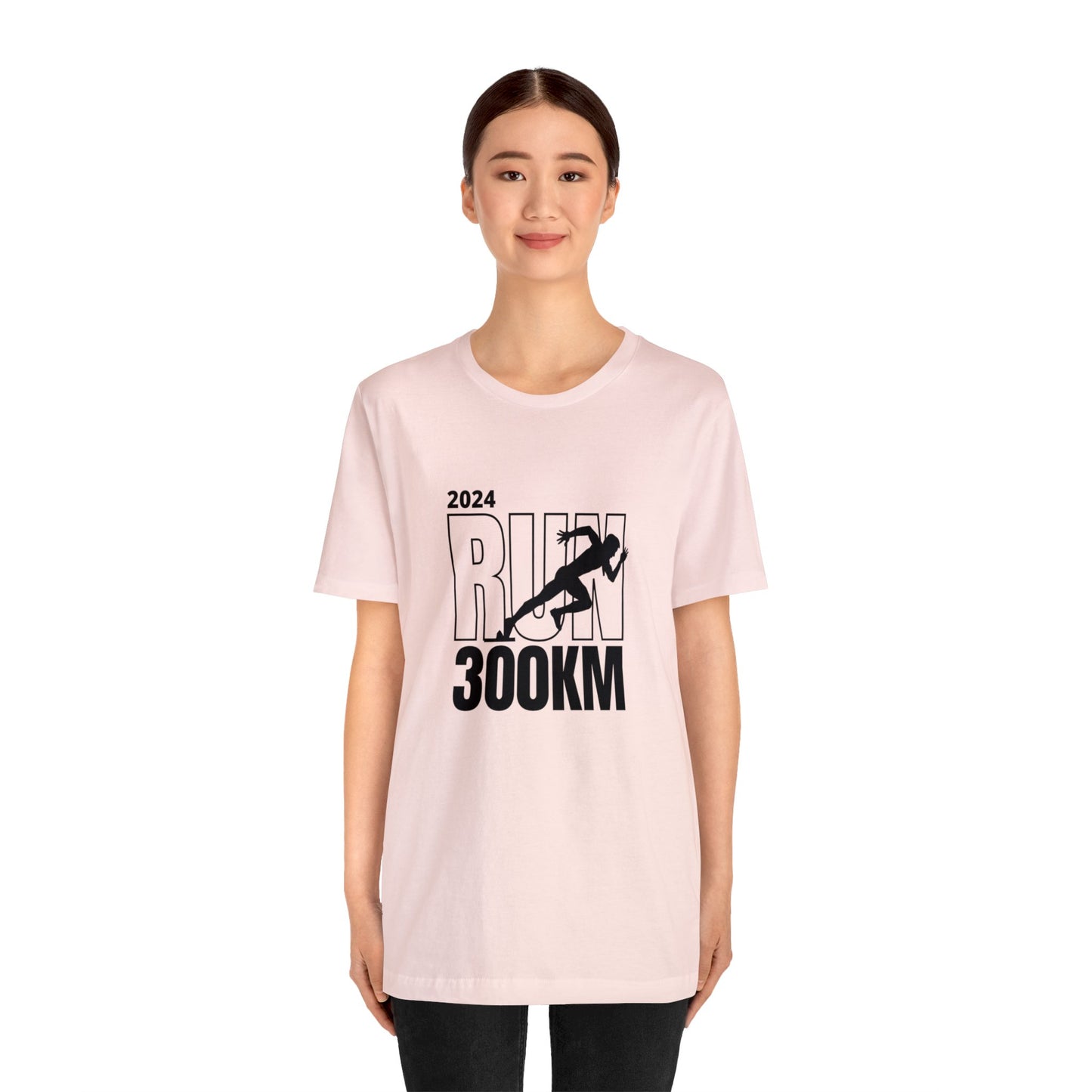 2024 Run And Move Fast Customized Unisex Jersey Short Sleeve Tee
