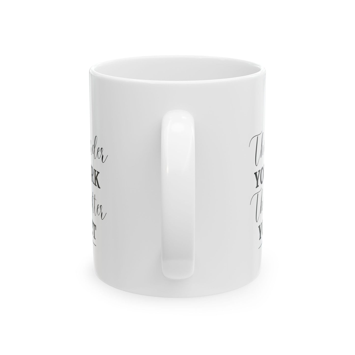 The Harder You Work The Better You Get Customized Ceramic Mug 11oz
