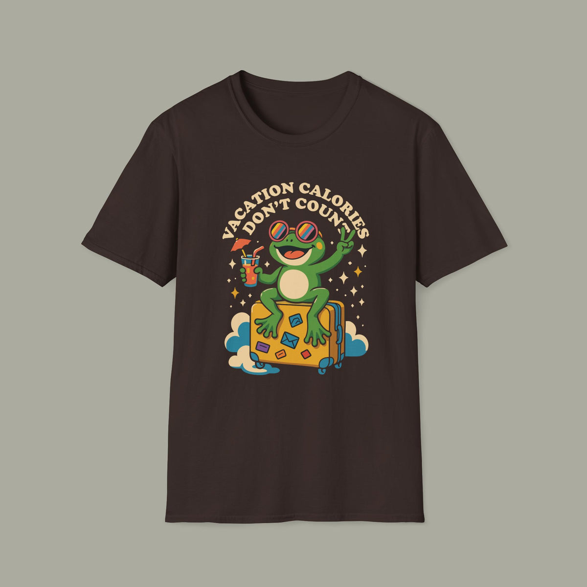 Vacation Calories Don't Count Customized Unisex Jersey Short Sleeve Tee