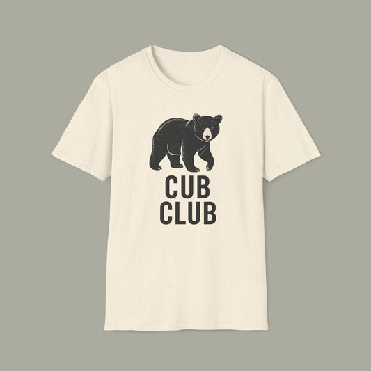 Cub Club T-Shirt — Cute Bear Cub Graphic Tee for Kids & Parents