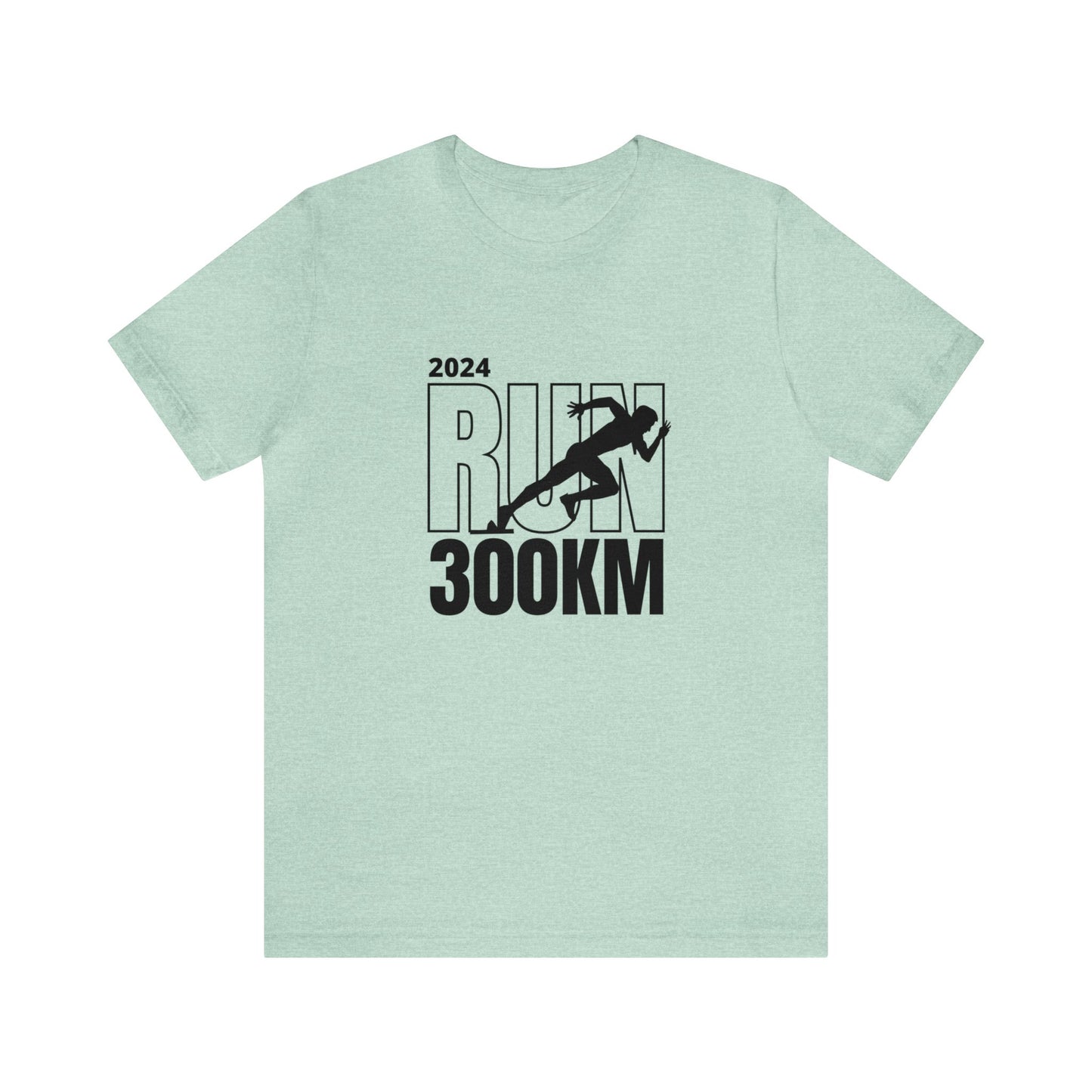 2024 Run And Move Fast Customized Unisex Jersey Short Sleeve Tee
