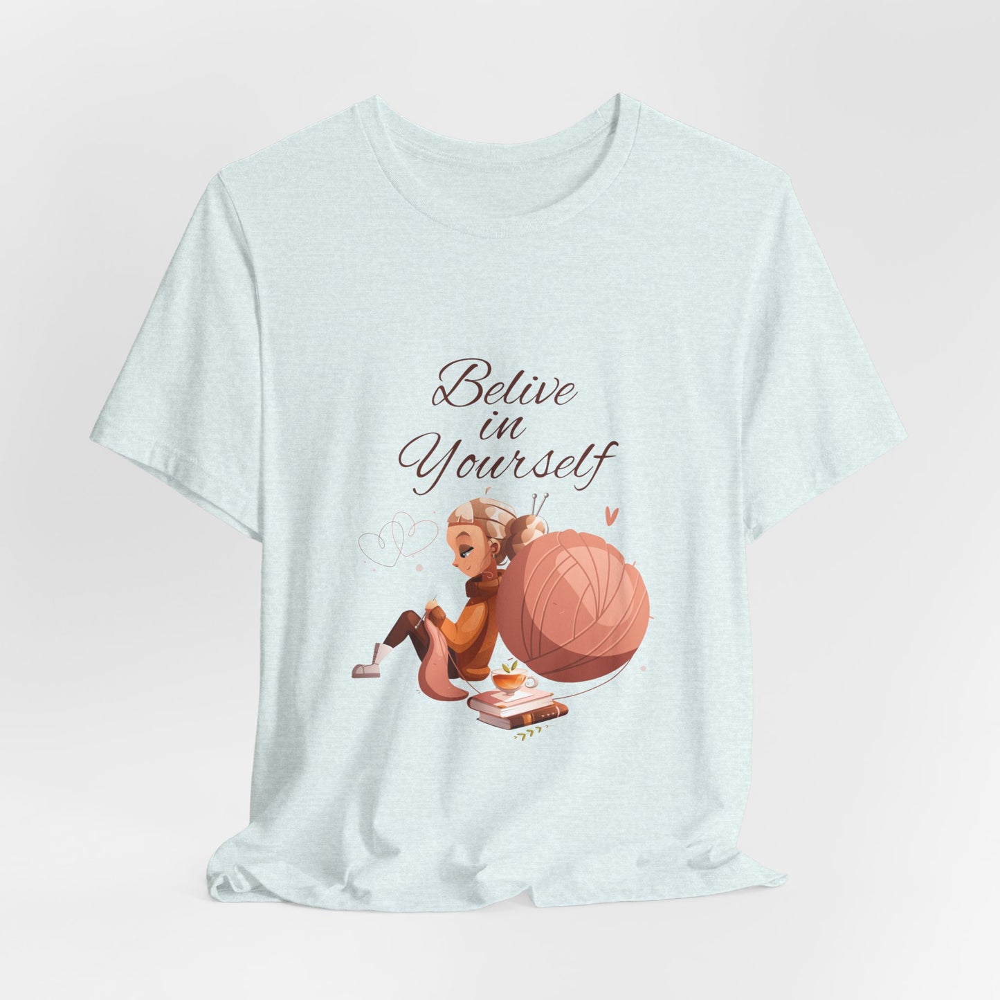 Believe in Yourself Customized Unisex Jersey Short Sleeve Tee