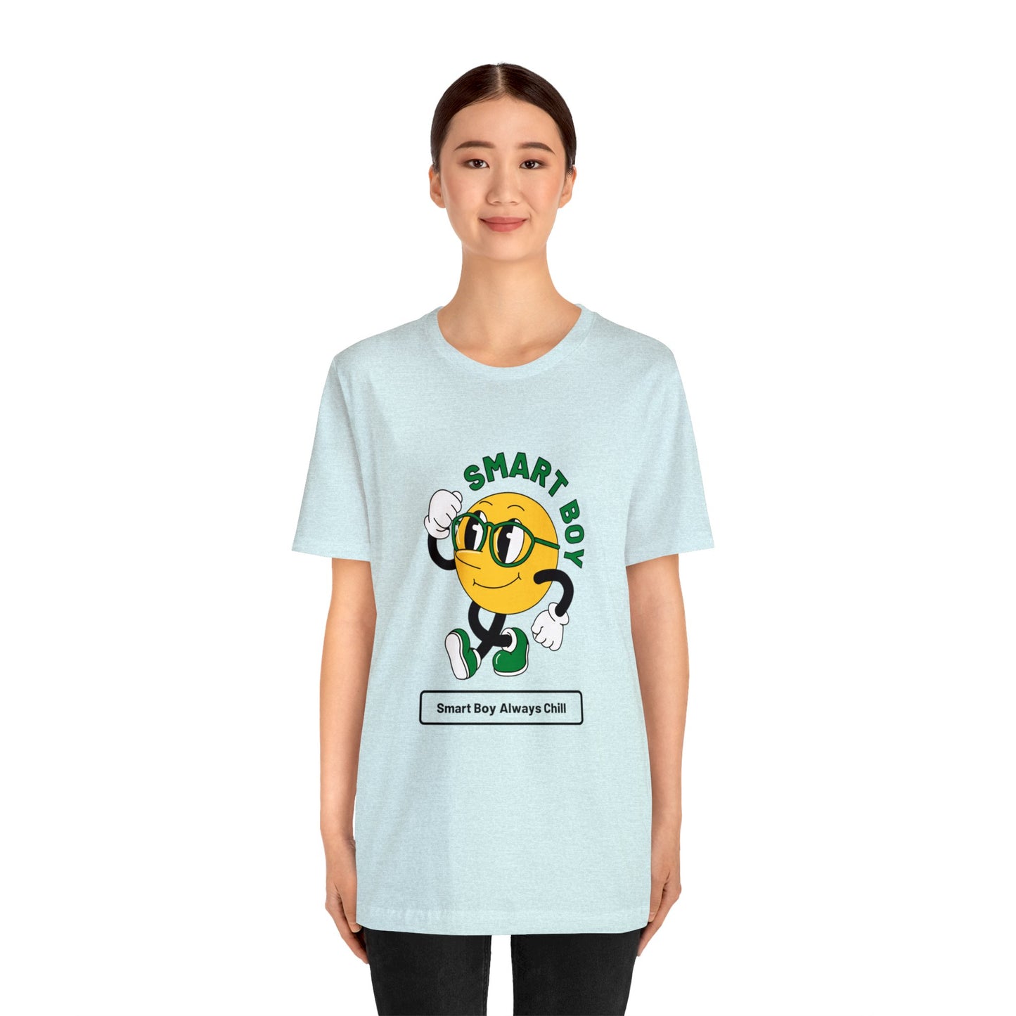 Smart Boy Always Chill Customized Unisex Jersey Short Sleeve Tee