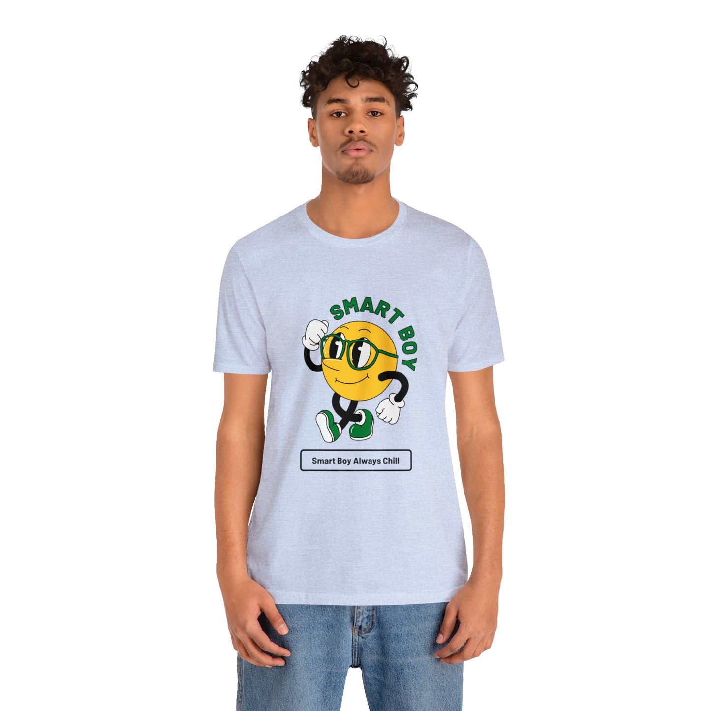 Smart Boy Always Chill Customized Unisex Jersey Short Sleeve Tee