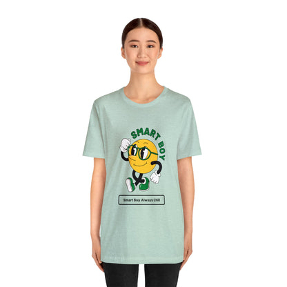 Smart Boy Always Chill Customized Unisex Jersey Short Sleeve Tee