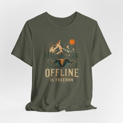 Offline Is Free T-Shirt