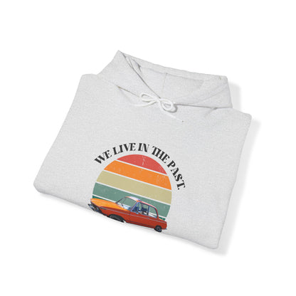 We Live in The Past Customized Unisex Heavy Blend™ Hooded Sweatshirt
