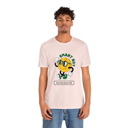 Smart Boy Always Chill Customized Unisex Jersey Short Sleeve Tee