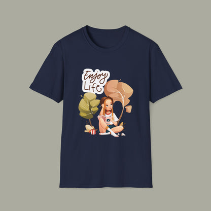 Enjoy Life Customized Unisex Jersey Short Sleeve Tee