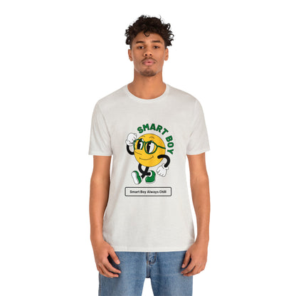 Smart Boy Always Chill Customized Unisex Jersey Short Sleeve Tee