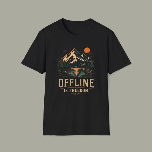 Offline Is Free T-Shirt
