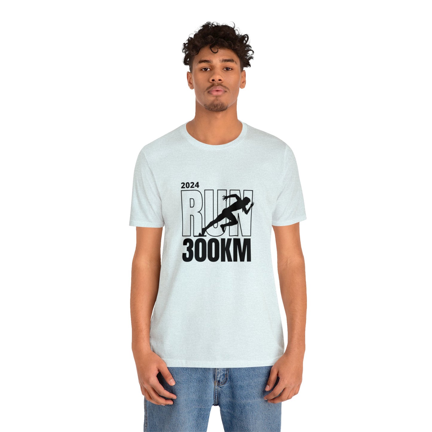 2024 Run And Move Fast Customized Unisex Jersey Short Sleeve Tee
