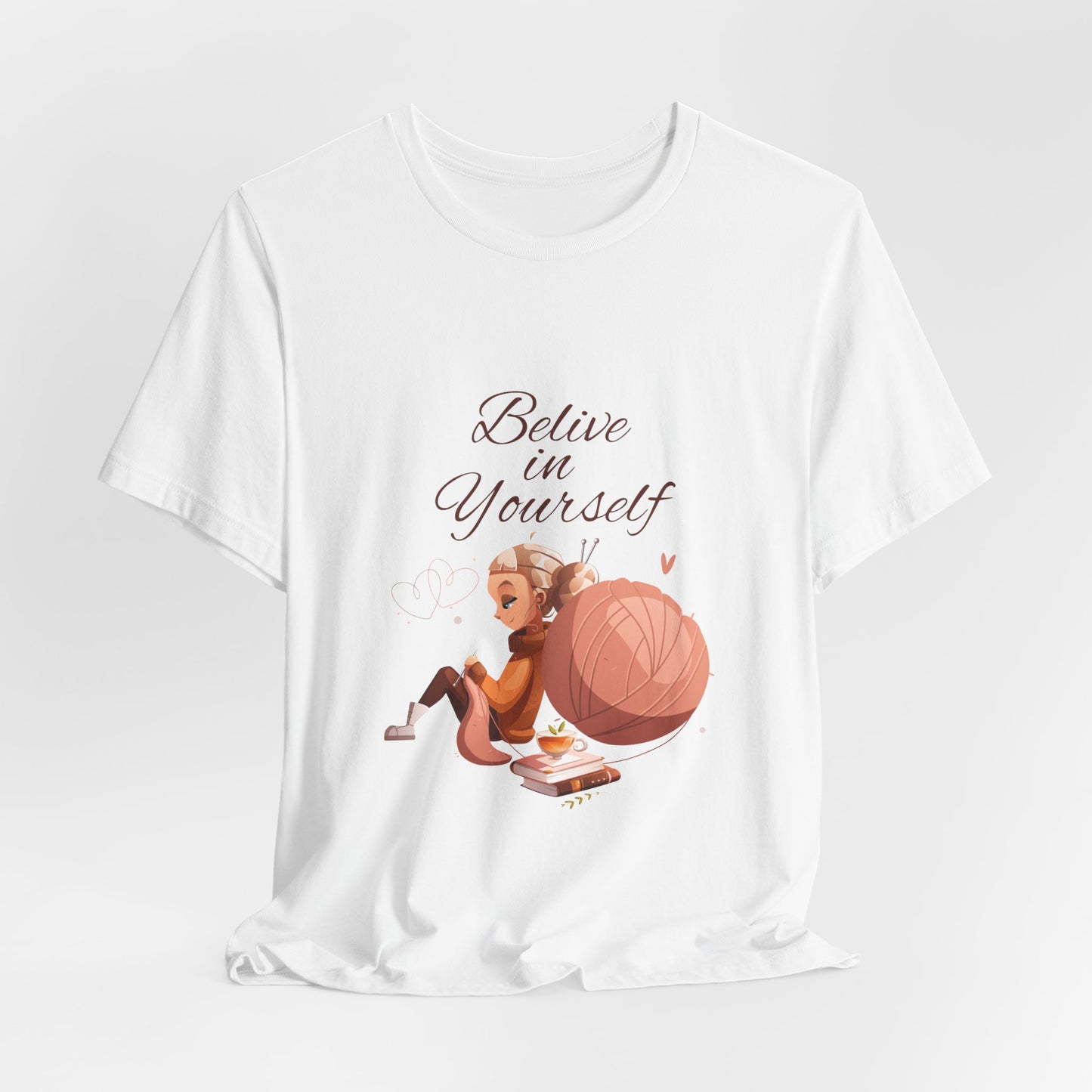 Believe in Yourself Customized Unisex Jersey Short Sleeve Tee