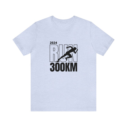 2024 Run And Move Fast Customized Unisex Jersey Short Sleeve Tee