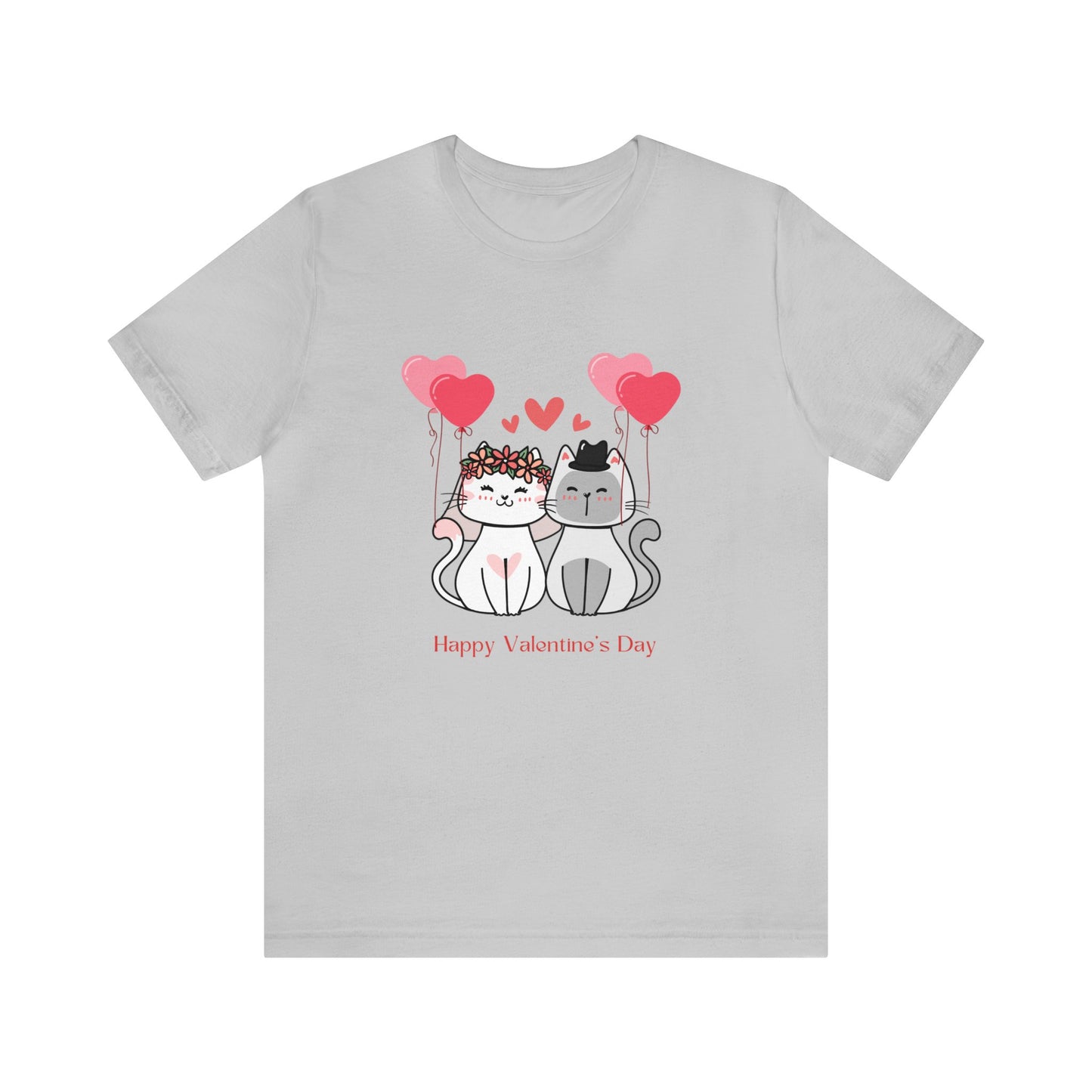 Happy Valentine's Day Unisex Jersey Short Sleeve Tee