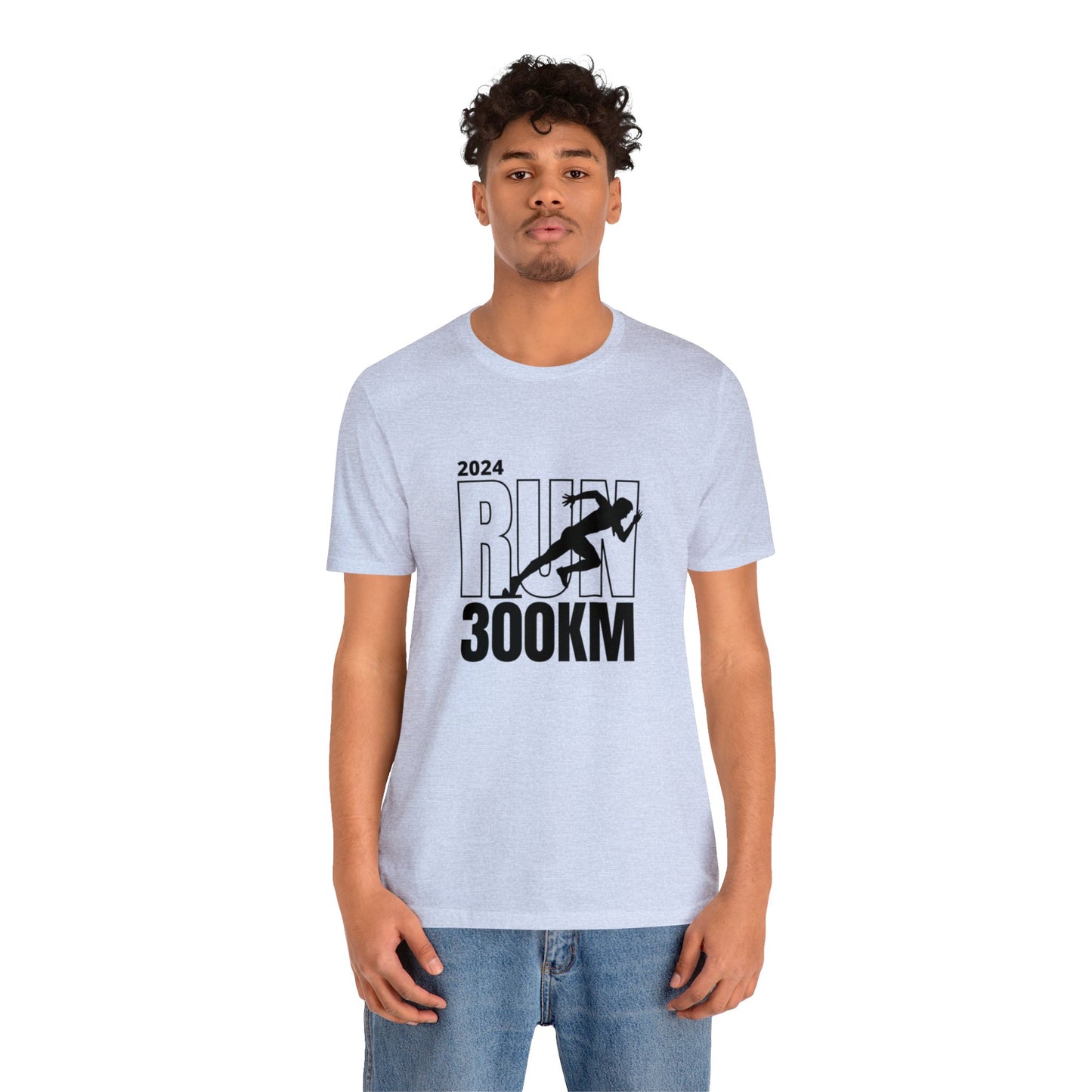 2024 Run And Move Fast Customized Unisex Jersey Short Sleeve Tee