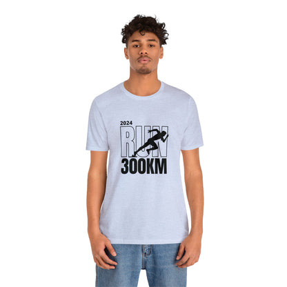 2024 Run And Move Fast Customized Unisex Jersey Short Sleeve Tee