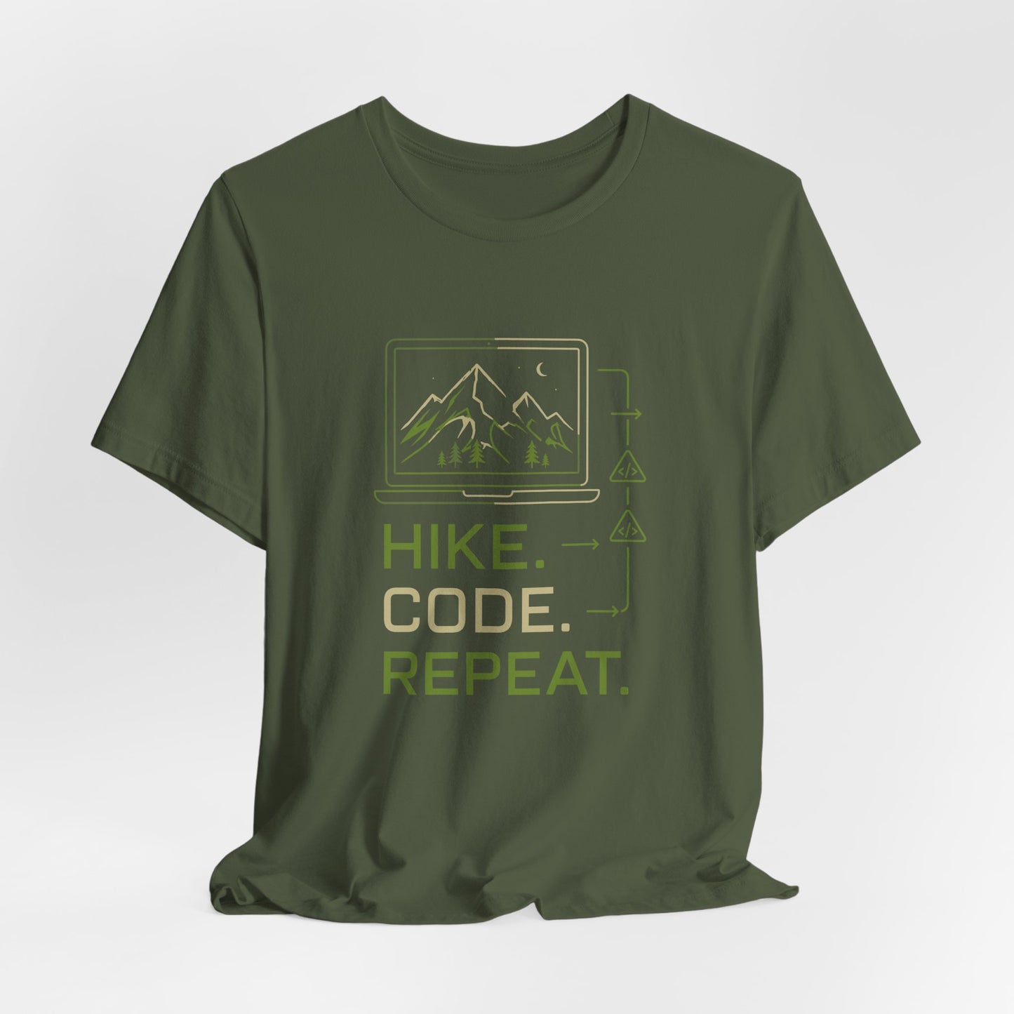 Hike Code Repeat T-Shirt