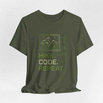 Hike Code Repeat T-Shirt