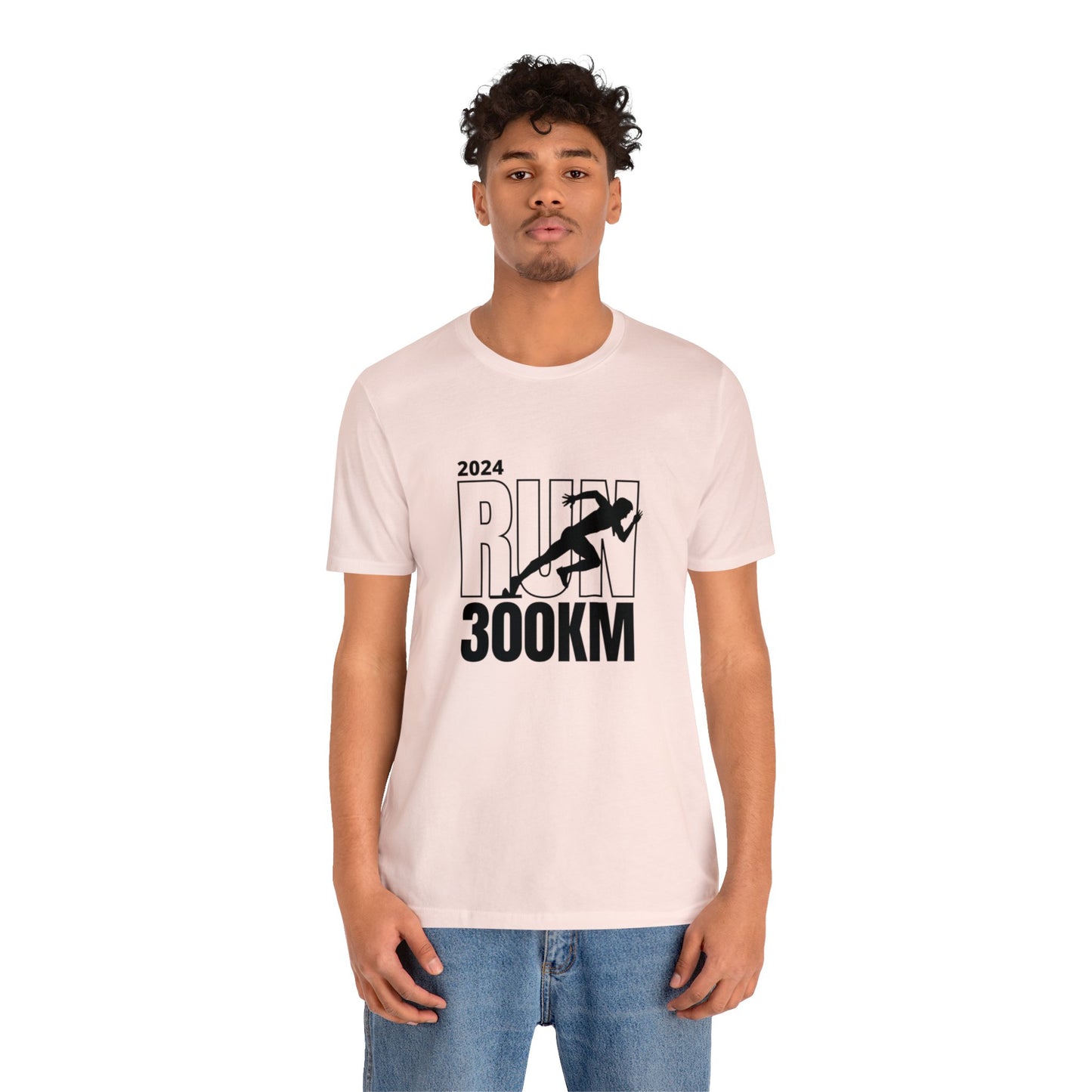 2024 Run And Move Fast Customized Unisex Jersey Short Sleeve Tee