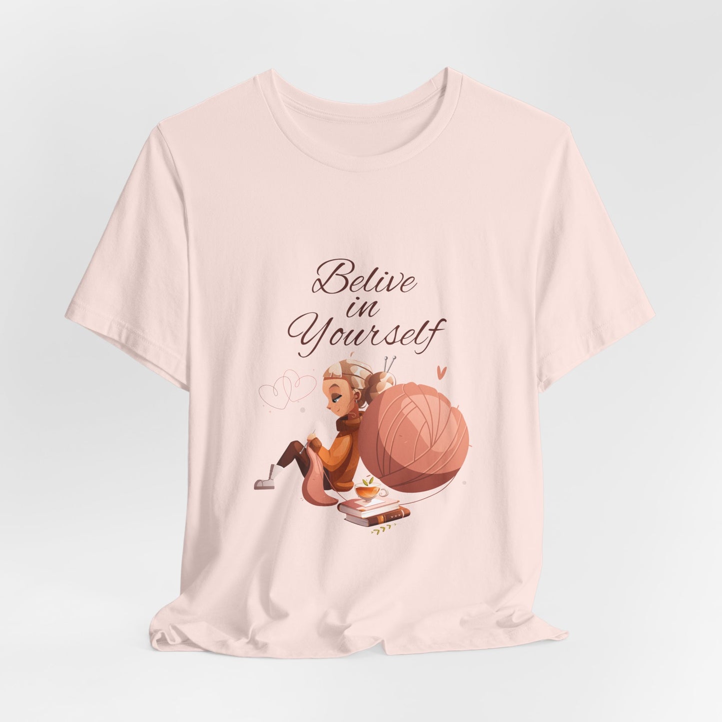 Believe in Yourself Customized Unisex Jersey Short Sleeve Tee