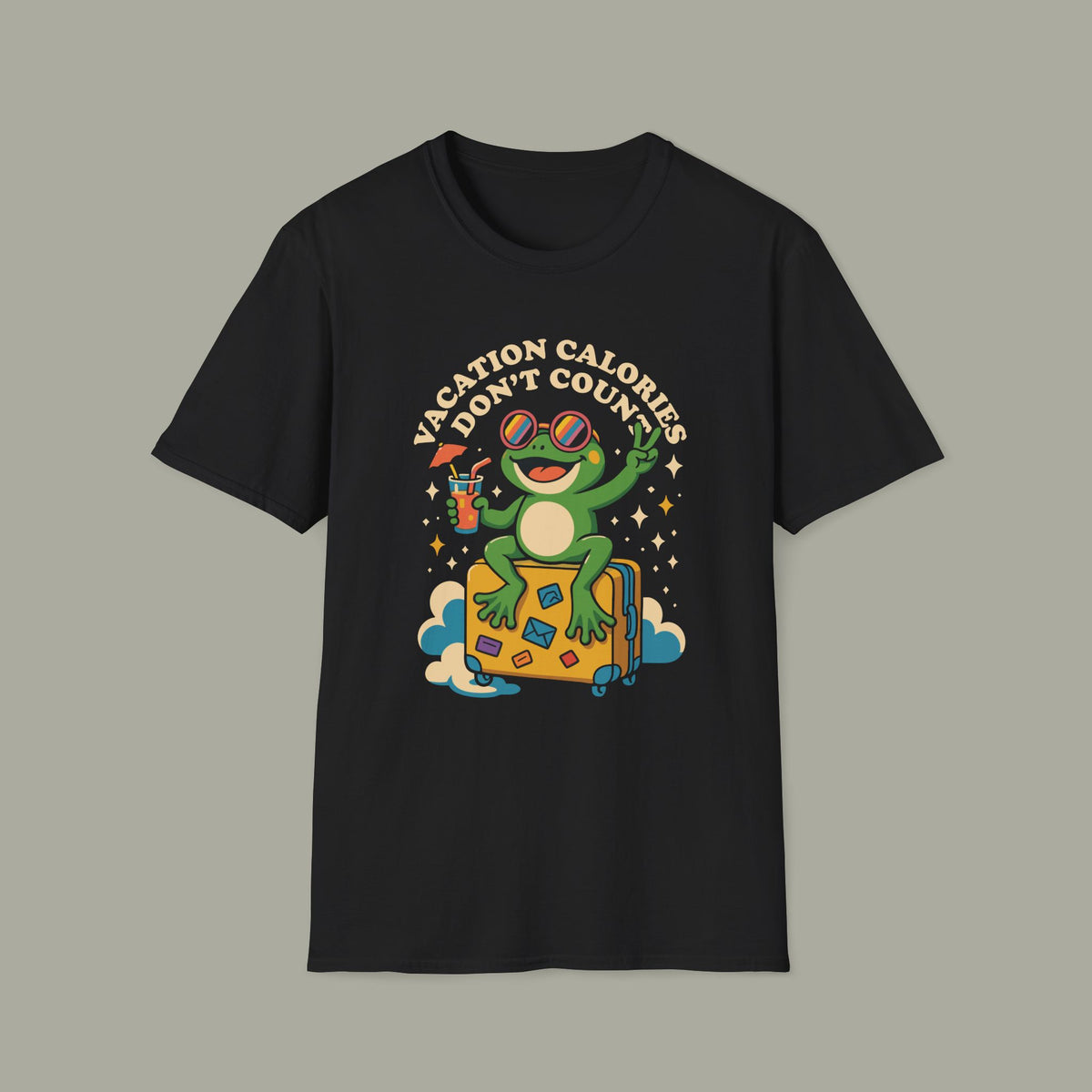 Vacation Calories Don't Count Customized Unisex Jersey Short Sleeve Tee